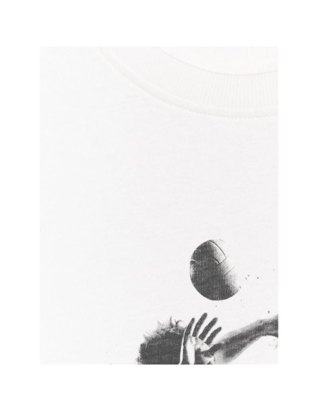 T-shirt regular z nadrukiem siatkarskim męski 4f 4fraw25ttshm3318-10s