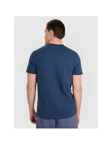 T-shirt regular z nadrukiem siatkarskim męski 4f 4fraw25ttshm3237-46s