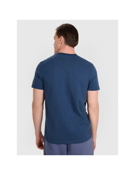 T-shirt regular z nadrukiem siatkarskim męski 4f 4fraw25ttshm3237-46s