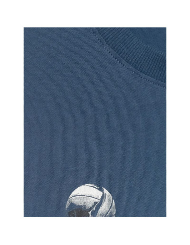 T-shirt regular z nadrukiem siatkarskim męski 4f 4fraw25ttshm3237-46s