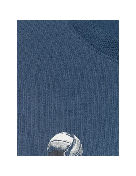 T-shirt regular z nadrukiem siatkarskim męski 4f 4fraw25ttshm3237-46s