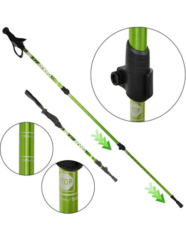 Kije nordic walking travel w pokrowcu enero