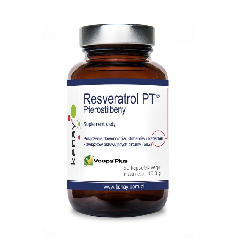 Pterostilbeny Resveratrol PT (60 kaps.)