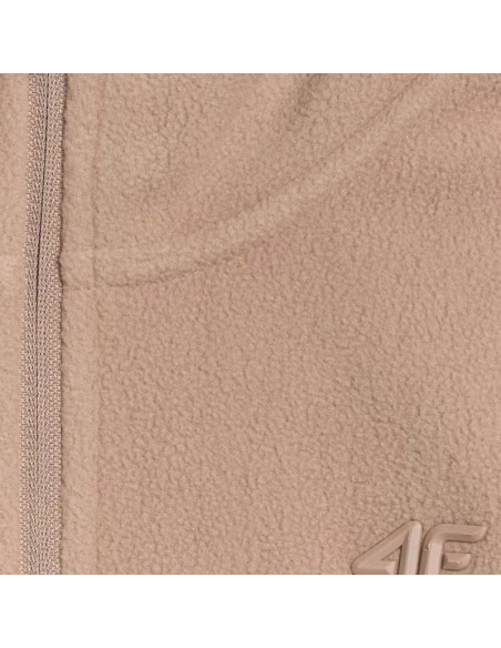 Bluza polarowa damska 4f f069 jasny brąz 4fwaw25uflef069 82s