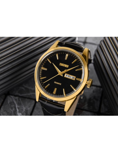 Zegarek męski skmei 9073gdbk-b + box