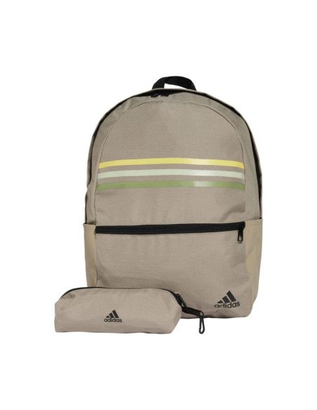 Plecak adidas classic horizontal 3-s beżowy iz1896