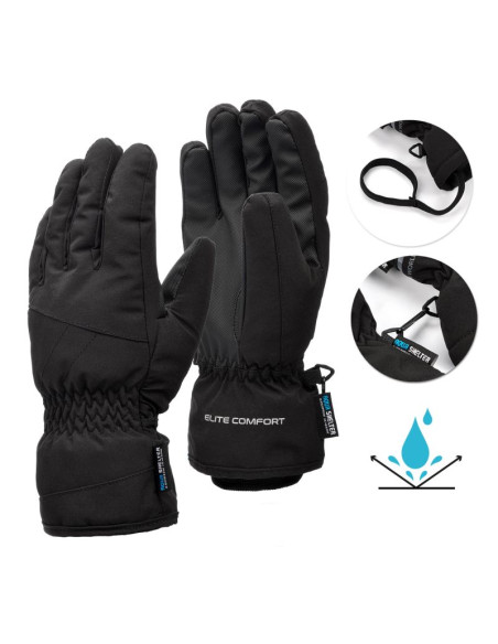 Rękawice zimowe meteor nevis s czarny