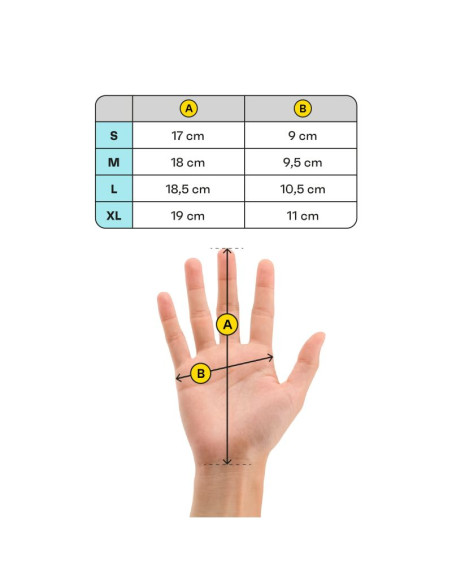 Rękawice zimowe meteor nevis m czarny