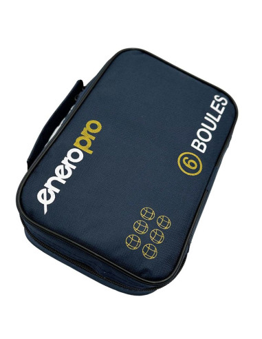 Kule do gry 6 szt- boule petanque czarne pokrowiec enero pro