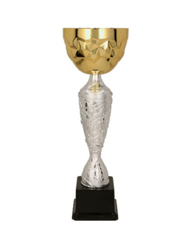 Puchar metalowy złoto-srebrny 4186d