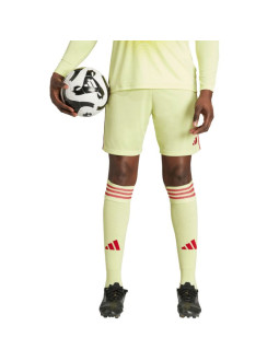 Spodenki męskie adidas tiro 24 żółto-czerwone ji6090