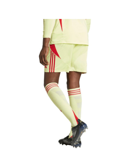 Spodenki męskie adidas tiro 24 żółto-czerwone ji6090