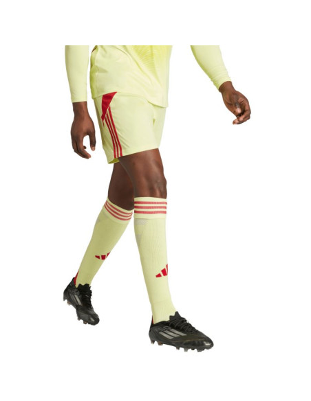 Spodenki męskie adidas tiro 24 żółto-czerwone ji6090