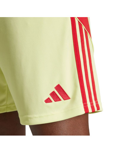 Spodenki męskie adidas tiro 24 żółto-czerwone ji6090