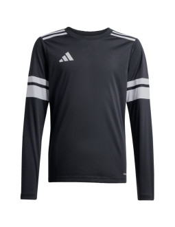 Koszulka dla dzieci adidas squadra 25 long sleeve jersey czarno-biała jj0047 2