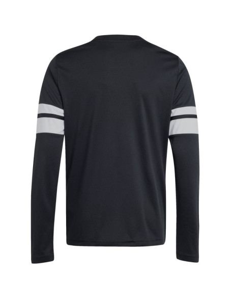 Koszulka dla dzieci adidas squadra 25 long sleeve jersey czarno-biała jj0047