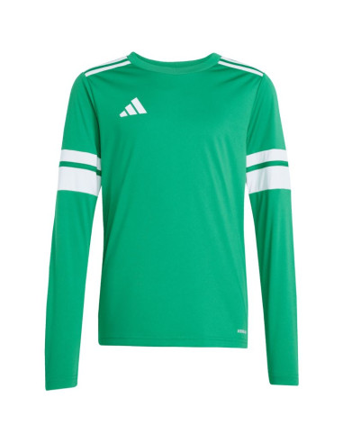 Koszulka dla dzieci adidas squadra 25 long sleeve zielona jn7491