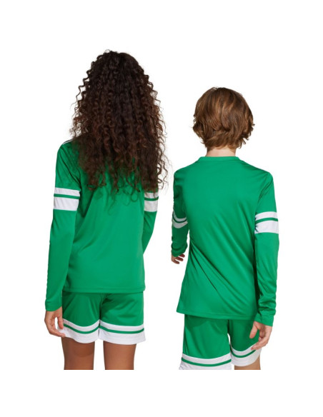 Koszulka dla dzieci adidas squadra 25 long sleeve zielona jn7491