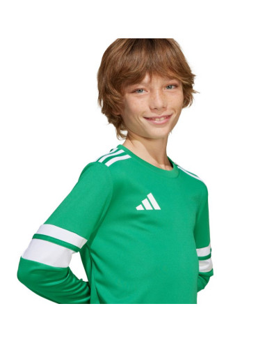 Koszulka dla dzieci adidas squadra 25 long sleeve zielona jn7491