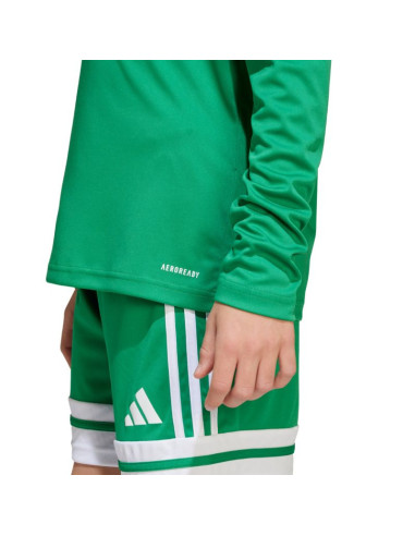 Koszulka dla dzieci adidas squadra 25 long sleeve zielona jn7491