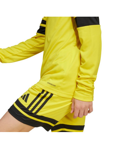 Koszulka dla dzieci adidas squadra 25 long sleeve żółta jj0043