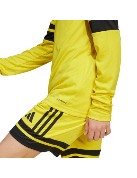 Koszulka dla dzieci adidas squadra 25 long sleeve żółta jj0043