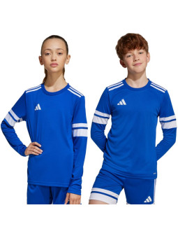 Koszulka dla dzieci adidas squadra 25 long sleeve niebieska jj0046