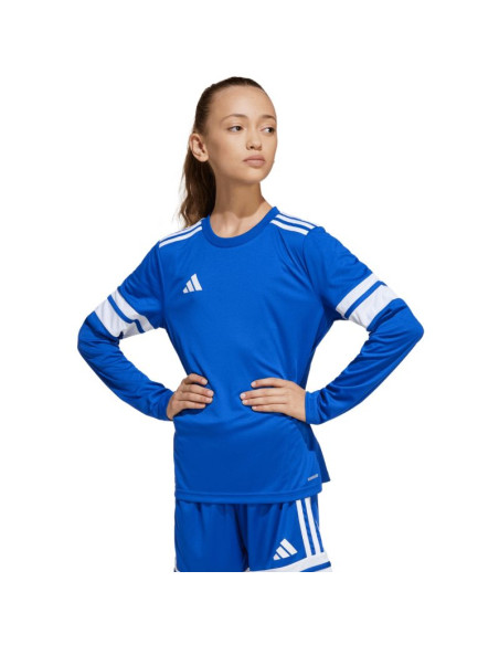 Koszulka dla dzieci adidas squadra 25 long sleeve niebieska jj0046
