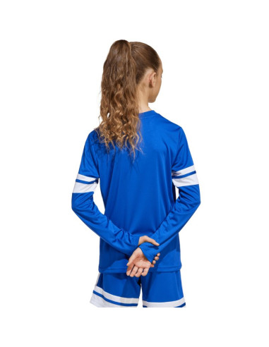 Koszulka dla dzieci adidas squadra 25 long sleeve niebieska jj0046