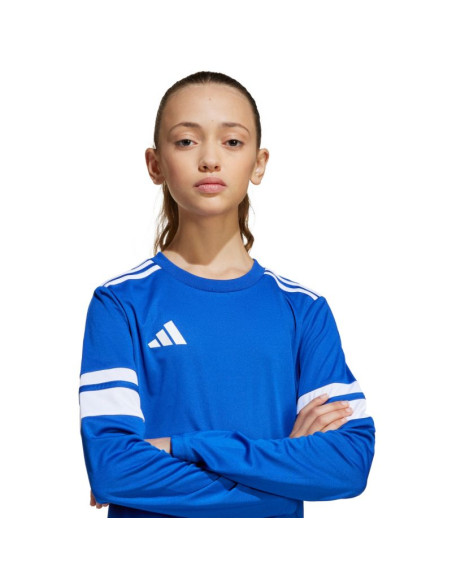 Koszulka dla dzieci adidas squadra 25 long sleeve niebieska jj0046