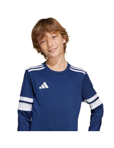 Koszulka dla dzieci adidas squadra 25 long sleeve granatowa jj0049
