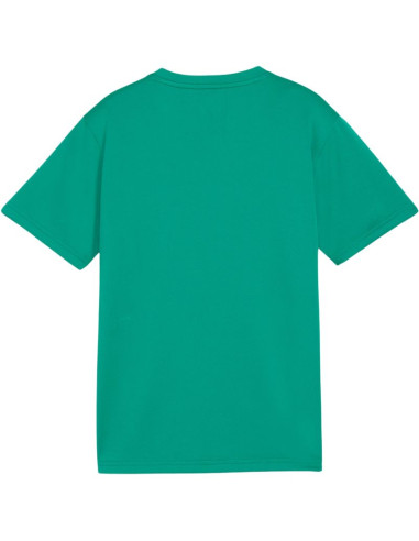Koszulka dla dzieci puma teamgoal jersey zielona 658637 05