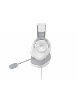 Słuchawki gamingowe havit h2230d (biały/szary) 2