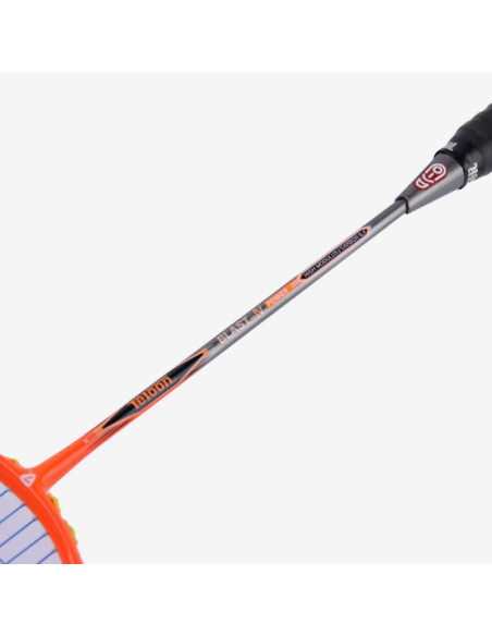 Rakietka do badmintona teloon blast tl500 red 89g 22lbs