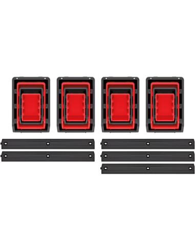 Zestaw kuwet pojemników warsztatowych 16szt kistenberg