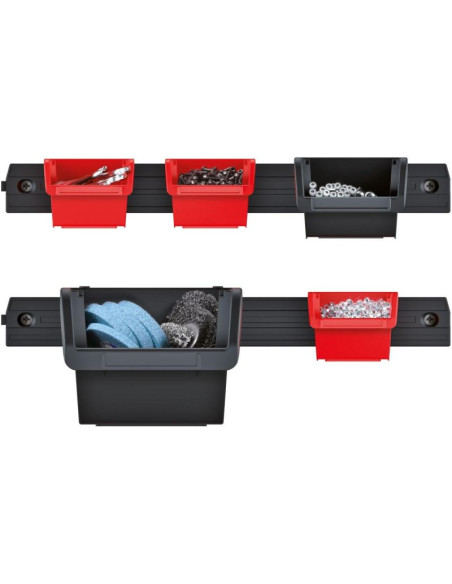 Zestaw kuwet pojemników warsztatowych 16szt kistenberg