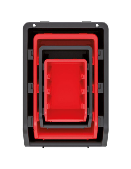 Zestaw kuwet pojemników warsztatowych 16szt kistenberg