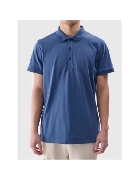 Koszulka polo regular męska 4f 4fwmm00tptsm367-32s