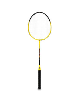 Zestaw do badmintona nils nrz262 aluminium 2 rakiety, 3 lotki z piór, siatka 600x60cm, pokrowiec 2