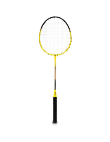 Zestaw do badmintona nils nrz262 aluminium 2 rakiety, 3 lotki z piór, siatka 600x60cm, pokrowiec