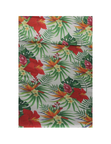 Hamak fotel wiszący brazylijski 100x50cm natura z wszytą poduszką tropic jungle