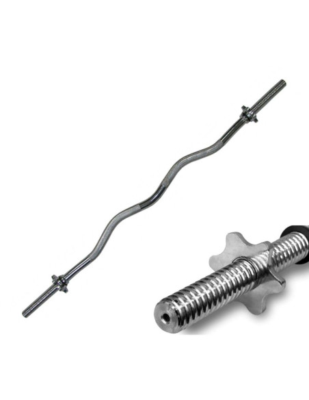 Gryf 1200 mm lekko łamany z gwintem