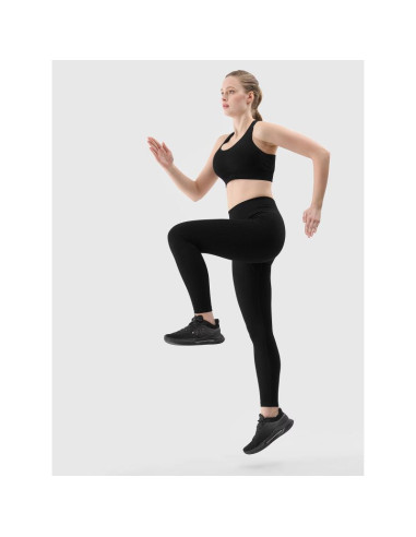 Biustonosz treningowy bezszwowy z niskim wsparciem damski 4f 4frss24usbaf139-20s