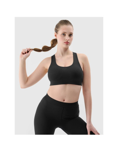 Biustonosz treningowy z niskim wsparciem damski 4f 4frss24usbaf146-20s
