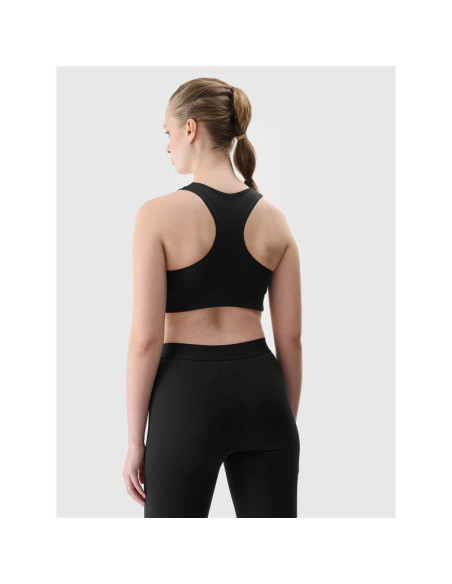 Biustonosz treningowy z niskim wsparciem damski 4f 4frss24usbaf146-20s