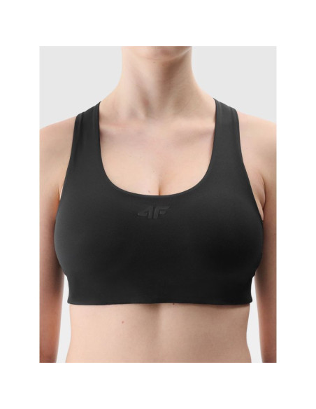 Biustonosz treningowy z niskim wsparciem damski 4f 4frss24usbaf146-20s