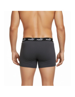 Puma bokserki majtki męskie 2-pack zielone szare wygodne bawełna 2