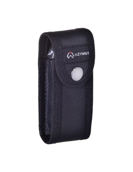 Scyzoryk azymut karkon - 9 narzędzi + kabura, 113 mm czarny (hk20018)