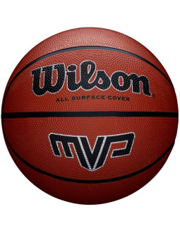 Piłka do koszykówki wilson mvp r.5 brązowa
