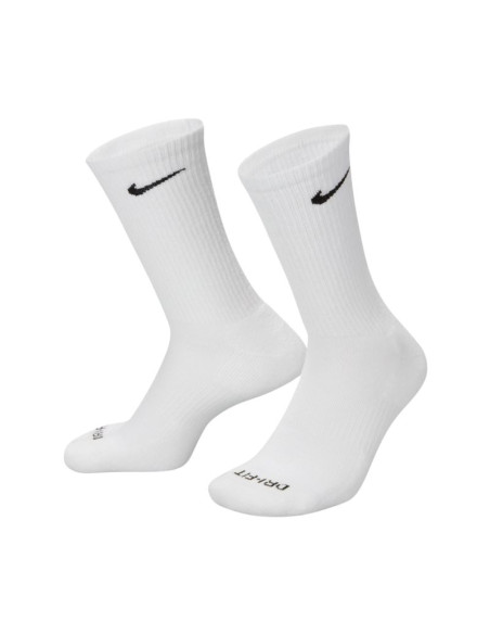 Skarpety nike everyday plus cushioned 3 pary białe, szare, czarne sx6888 964